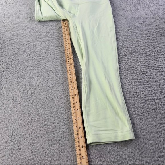 Lululemon Align High Rise Pant Womens 4 Light Green 21'' Pockets Athletic Yoga - Picture 3 of 6